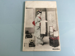 Ancienne Femme Japonaise En Kimono - Other & Unclassified