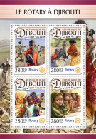 DJIBOUTI 2016 ** Rotary Club In Djibouti M/S - OFFICIAL ISSUE - A1702 - Rotary Club
