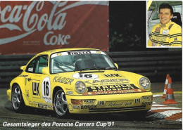 PUBBLICITARIA PORSCHE CARRERA CUP 91 - COCA COLA COKE - Other & Unclassified