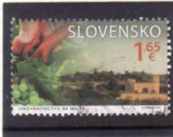 Slovakia 2020, Viticulture In Malta, Used - Used Stamps
