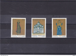 VATICAN 1988 Baptême De La Russie De Kiev, Icône, Cathédrale, Mosaïque Yvert 837-839 NEUF** MNH Cote 7 Euros - Neufs