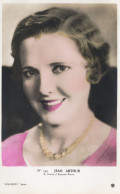 Jean Arthur Paramount Pictures Film RARE Tinted Photo Postcard - Schauspieler