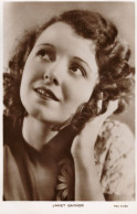 Janet Gaynor Film Actress MGM Hollywood Real Photo Postcard - Actores