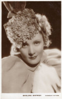Marlene Dietrich Paramount Pictures Film Star Real Photo Postcard - Schauspieler