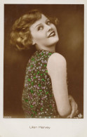 Lilian Harvey Film Actress Rare Tinted Real Photo Coloured Postcard - Acteurs