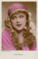 Anny Ondra Film Actress Hand Coloured Tinted Real Photo Postcard - Schauspieler