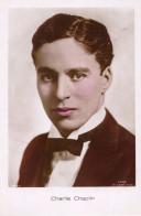 Charlie Chaplin Film Star Rare Vintage Hand Tinted Colored Postcard - Acteurs