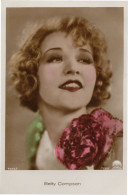 Betty Compson Film Actress Hand Coloured Tinted Real Photo Postcard - Schauspieler
