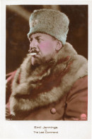 Emil Jannings In The Last Command Rare Real Photo Tinted Postcard - Actors