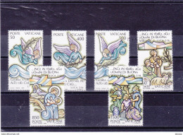 VATICAN 1988 NOËL Yvert 843-848, Michel 957-962 NEUF** MNH Cote 8,25 Euros - Ungebraucht