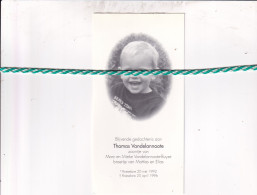 Thomas Vandelannoote-Buyse, Roeselare 1992, 1996. Foto - Obituary Notices