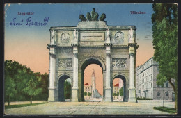 AK München, Das Siegestor  - München