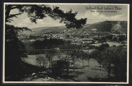 AK Bad Sulza I. Thür., Blick Von Der Krähenhütte Auf Den Ort  - Bad Sulza