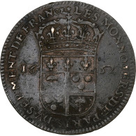 France, Jeton, Cour Des Monnaies De Paris, Jean Vambourg, 1652, Cuivre, TTB - Andere & Zonder Classificatie