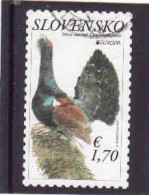 Slovakia 2021, Bird Tetrov Hluchán, Used - Gebraucht