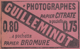 Papier Citrate GUILLEMINOT, Pubblicità Epoca, 1906 Vintage Advertising - Publicités