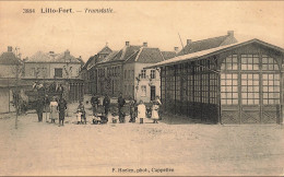 BELGIQUE - Lillo Fort - Tramstatie - F. Hoelen Phot Cappellen - Tram  - Animé - Carte Postale Ancienne - Merksplas