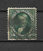 ESTADOS UNIDOS 1894 J. MARSHALL $ 5 - Used Stamps