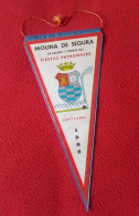 ANTIGUO BANDERÍN OLD PENNANT LITTLE FLAG FANION..PLASTIFICADO MOLINA DE SEGURA MURCIA FIESTAS PATRONALES 1968...SPAIN... - Autres & Non Classés