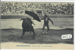 SAN SEBASTIAN- PLAZA DE TOROS- UN PASE DE MULETA - Guipúzcoa (San Sebastián)