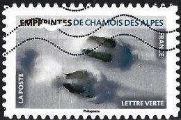 France 2021 - Mi 7847 - YT Ad 1967( Footprints Of Chamois ) - Oblitérés