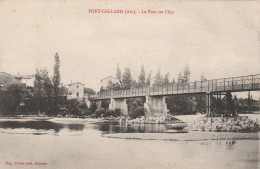 PORT GALLAND  Le Pont Sur L'Ain - Zonder Classificatie