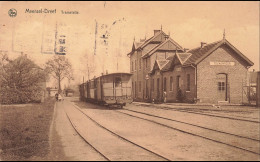 BELGIQUE - Meersel Dreef - Tramstatie - Animé  - 1932 - Tram-  Nels -  Carte Postale Ancienne - Turnhout