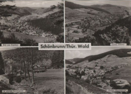43329 - Schleusegrund-Schönbrunn - U.a. Ortsansicht - 1969 - Hildburghausen