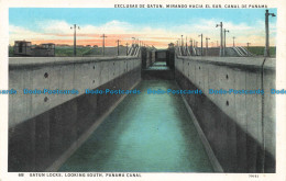 R679794 Panama Canal. Gatun Locks. Looking South. I. L. Maduro - Monde