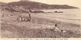 D 83.LE PRADET. PLAGE DE LA GARONNE ET COLLINE REDON - Le Pradet