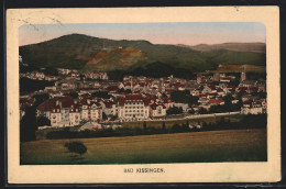 AK Bad Kissingen, Teilansicht Mit Kirche  - Bad Kissingen