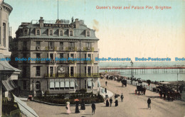 R679809 Brighton. Queen Hotel And Palace Pier. Brighton Palace Series. No. 111 - World
