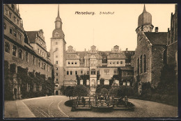 AK Merseburg, Schlosshof  - Merseburg