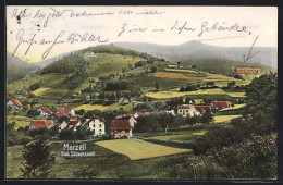 AK Marzell, Ortsansicht Mit Blick Auf Rasina-Höhe Und Friedrichsheim  - Altri & Non Classificati