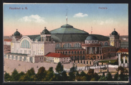 AK Frankfurt-Westend, Festhalle Aus Der Vogelschau  - Frankfurt A. Main