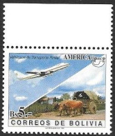 Bolivia Bolivien Bolivie 1994 America UPAEP Post Postal Transport Transports Mi.no.1255 MNH Postfrisch Neuf ** - Bolivia