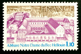 1978 FRANCE N 1999 - ABBAYE NOTRE DAME DU BEC-HELLOUIN - NEUF** - Neufs