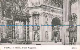 R679852 Roma. S. Pietro. Altare Maggiore - Monde