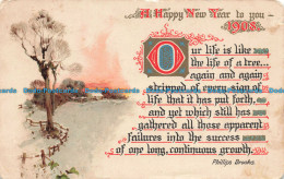 R679866 A Happy New Year To You. 1908. Ernest Nister. E. P. Dutton. No. 374. 190 - Mondo