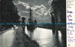 R679890 Moonlight On The Exe Canal. Near Exeter. Tuck. View Series 951. 1904 - World