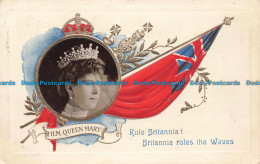 R679656 H. M. Queen Mary. Rule Britannia. Britannia Rules The Wales. Davidson Br - Mondo