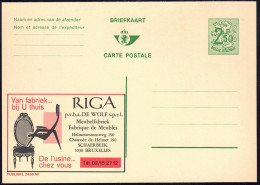 +++ PUBLIBEL Neuf 2F50 - Meubles RIGA - SCHAERBEEK - Bruxelles - N° 2458 NF  // - Werbepostkarten