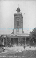 R168001 All Saints Church. Northampton. Silvotype. Photochrom - Mondo