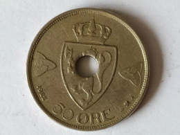 Norway 50 öre 1922 - Norway