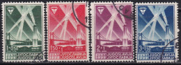 Kingdom Of Yugoslavia 1938 Aeronautical Exhibition Used - Gebraucht