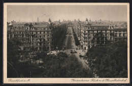 AK Frankfurt A. M., Kaiserstrasse Mit Blick Nach Dem Hauptbahnhof  - Frankfurt A. Main