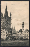 AK Köln, Stapelhaus Und St. Martinskirche  - Koeln