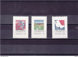 MALTE 1976 République, Drapeau Yvert 516- 518, Michel 521-523 NEUF** MNH Cote 3, 50 Euros - Malta