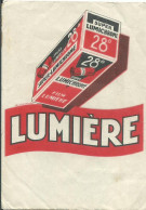 POCHETTE POUR NEGATIF PUBLICITE LUMIERE / LUMICHROME AVEC SON NEGATIF A  DEVELOPPER  A  L' INTERIEUR - Sonstige & Ohne Zuordnung