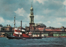 82682 - Hamburg - Hafen Und Michaeliskirche - 1963 - Sonstige & Ohne Zuordnung